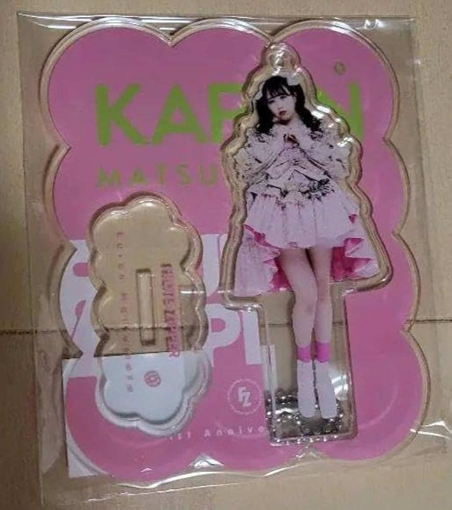 松本かれんアクリルスタンドBLT FRUITS ZIPPER